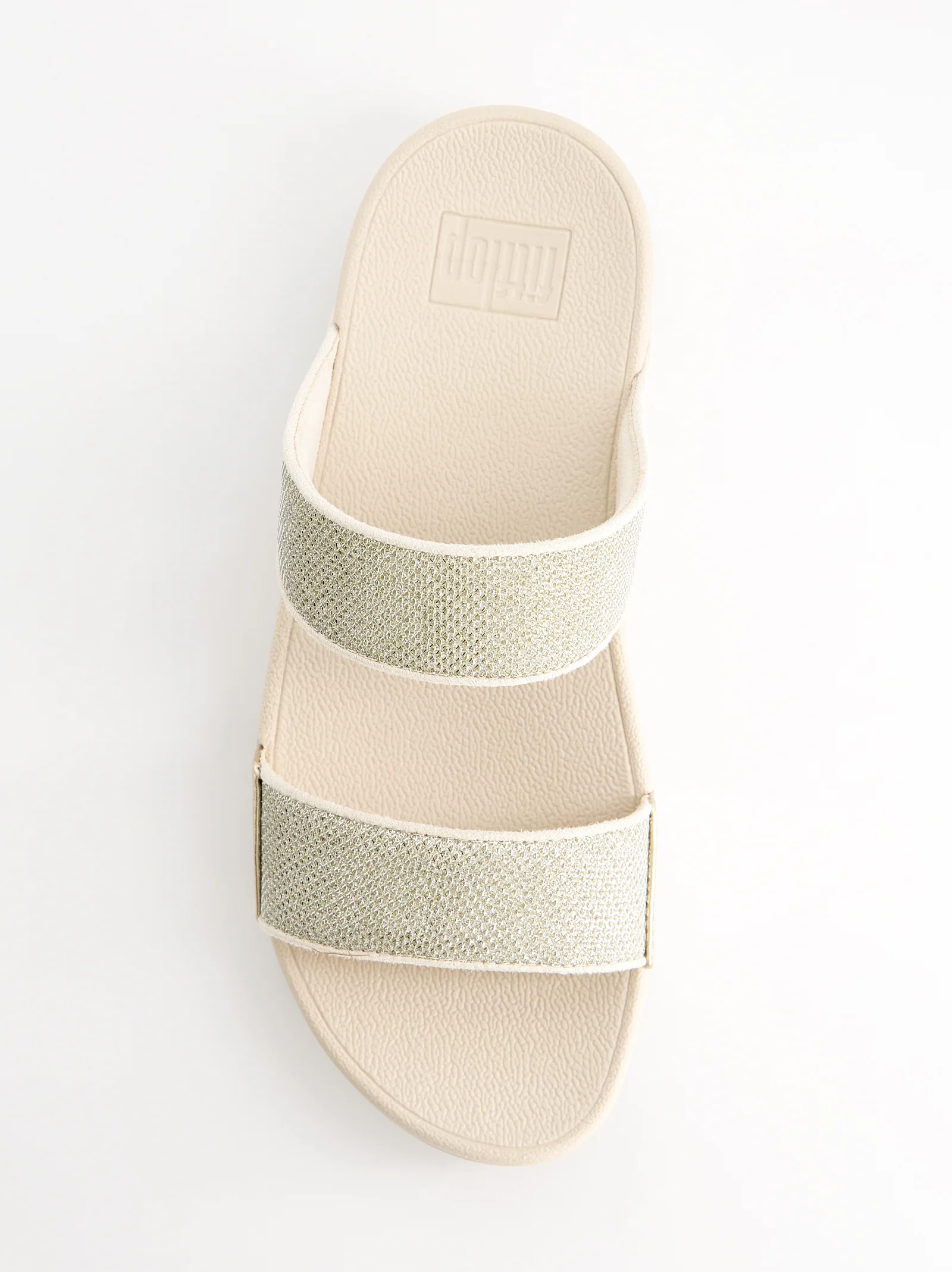 Sandalias de doble tira acabado glitter - Fitflop Lulu Shimmerglitz - Image 4