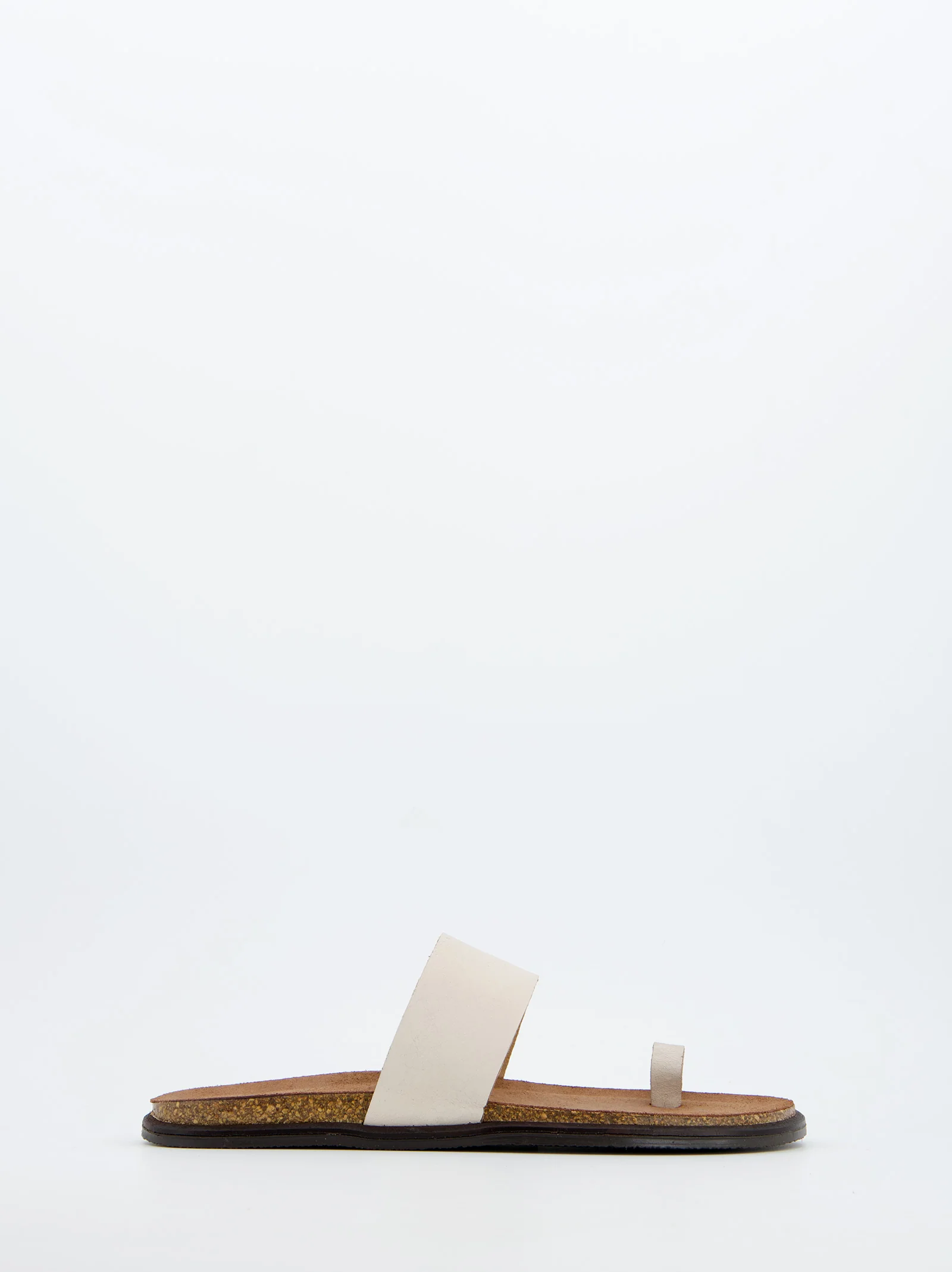 Sandalias De Piel Blancas - Katao