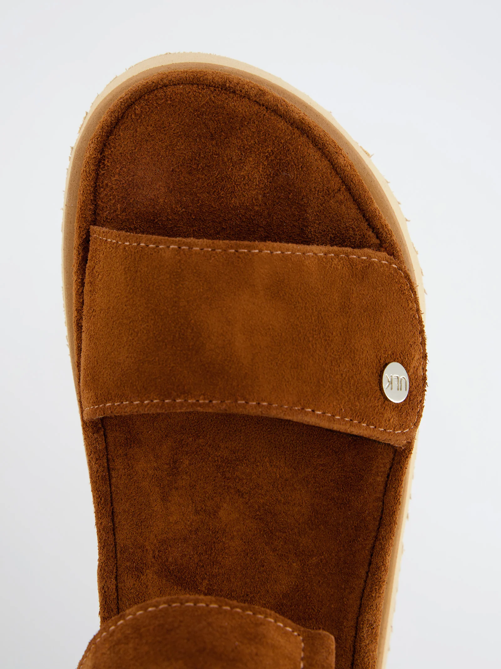Sandalias De Serraje Marrón - Carlota - Image 3
