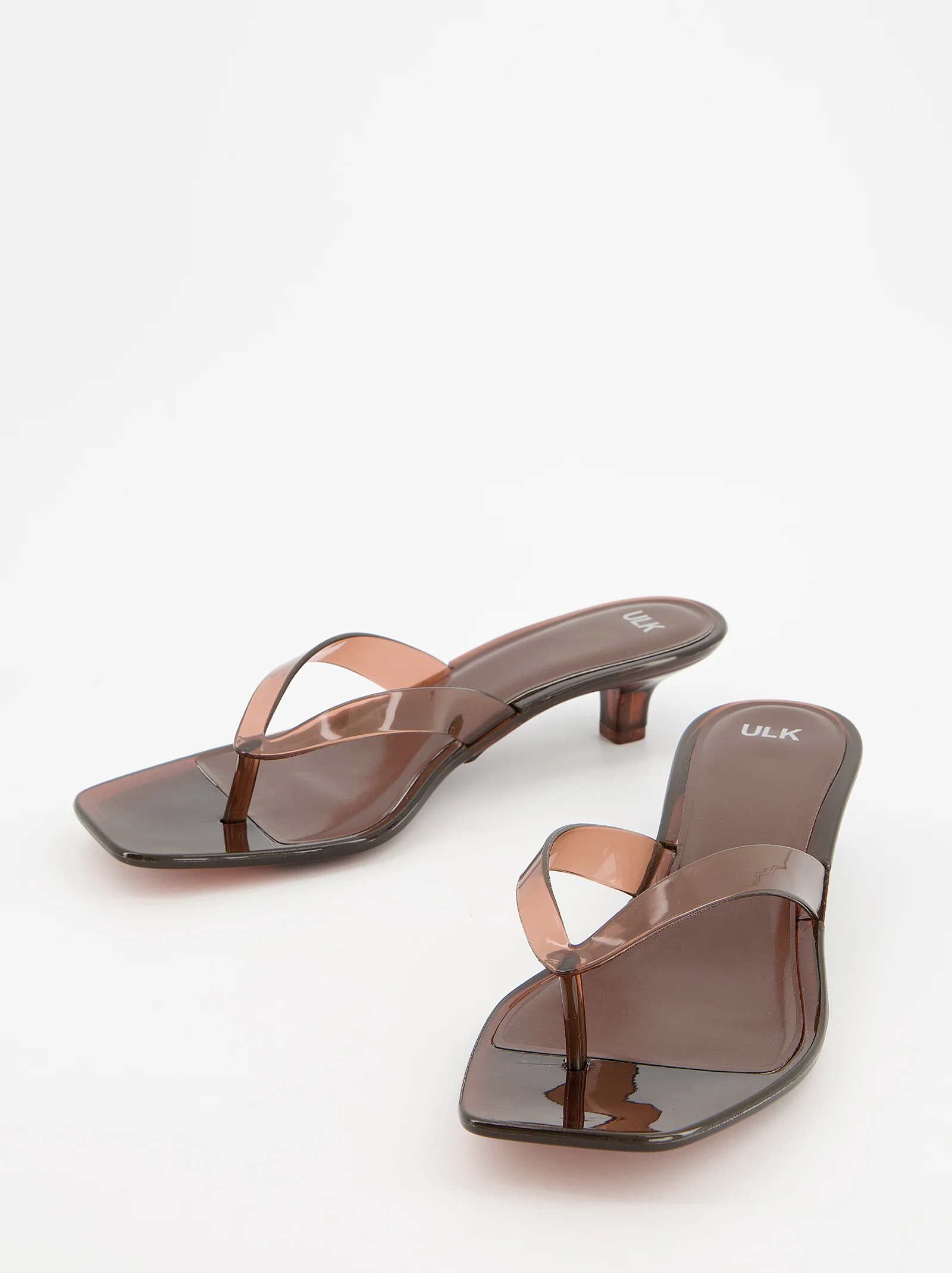 Sandalias de tacón transparentes - Core - Image 3