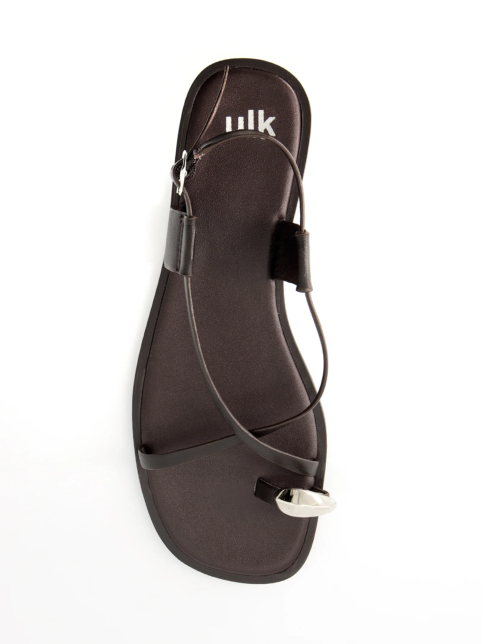 Sandalias de tiras en piel - Ossy