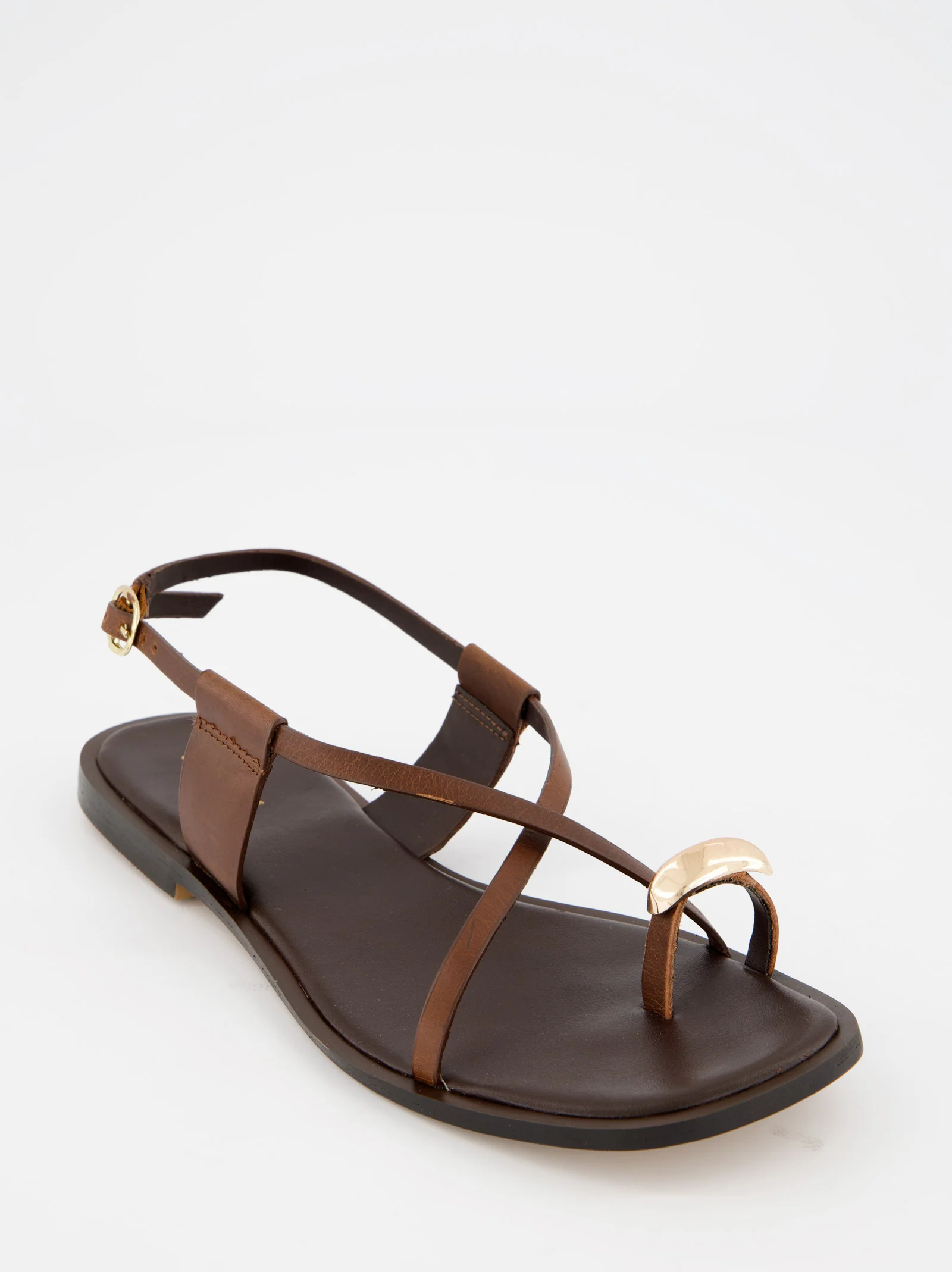 Sandalias planas de piel - Ossy - Image 5