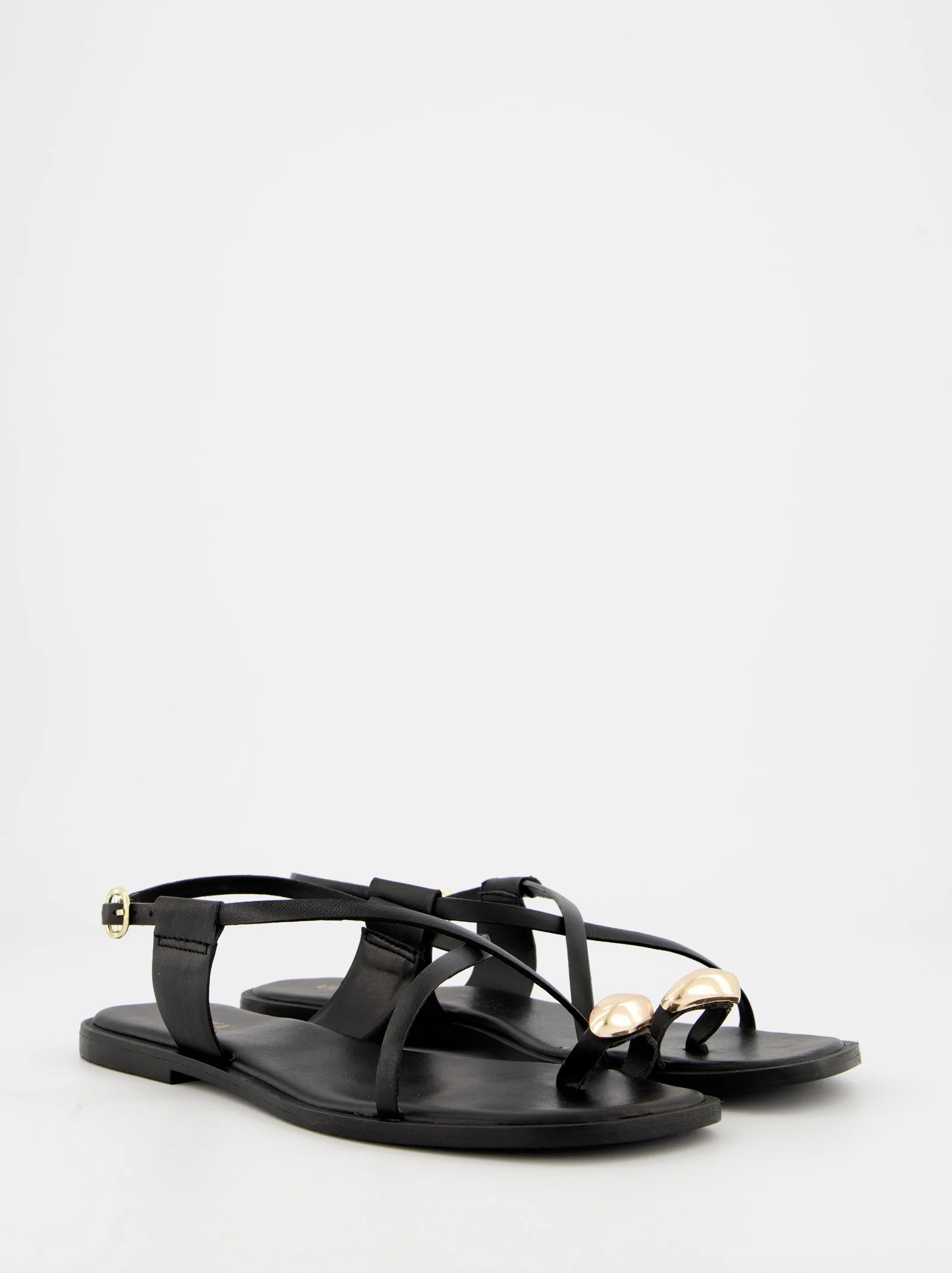 Sandalias planas de piel - Ossy - Image 3