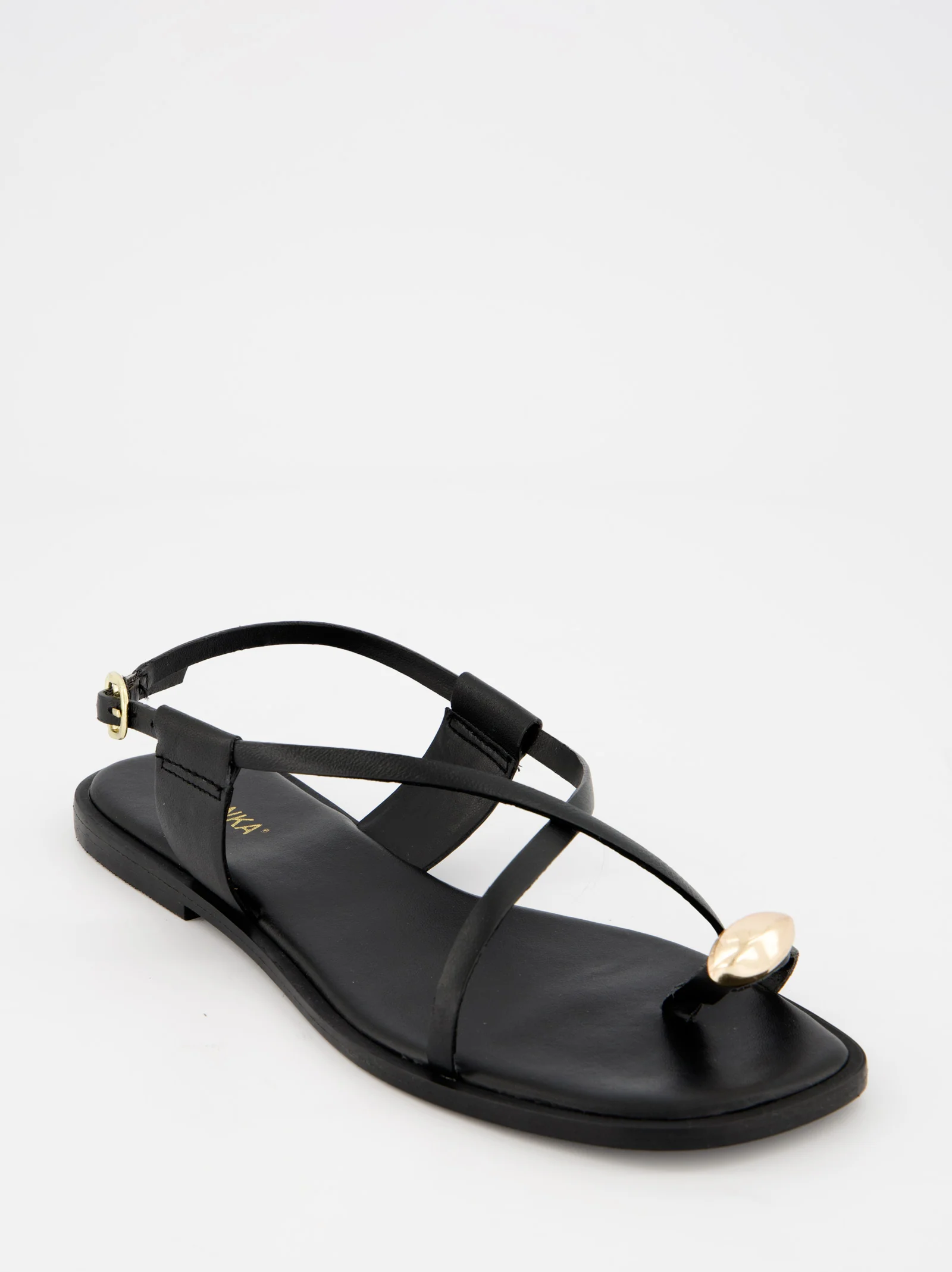 Sandalias planas de piel - Ossy - Image 5