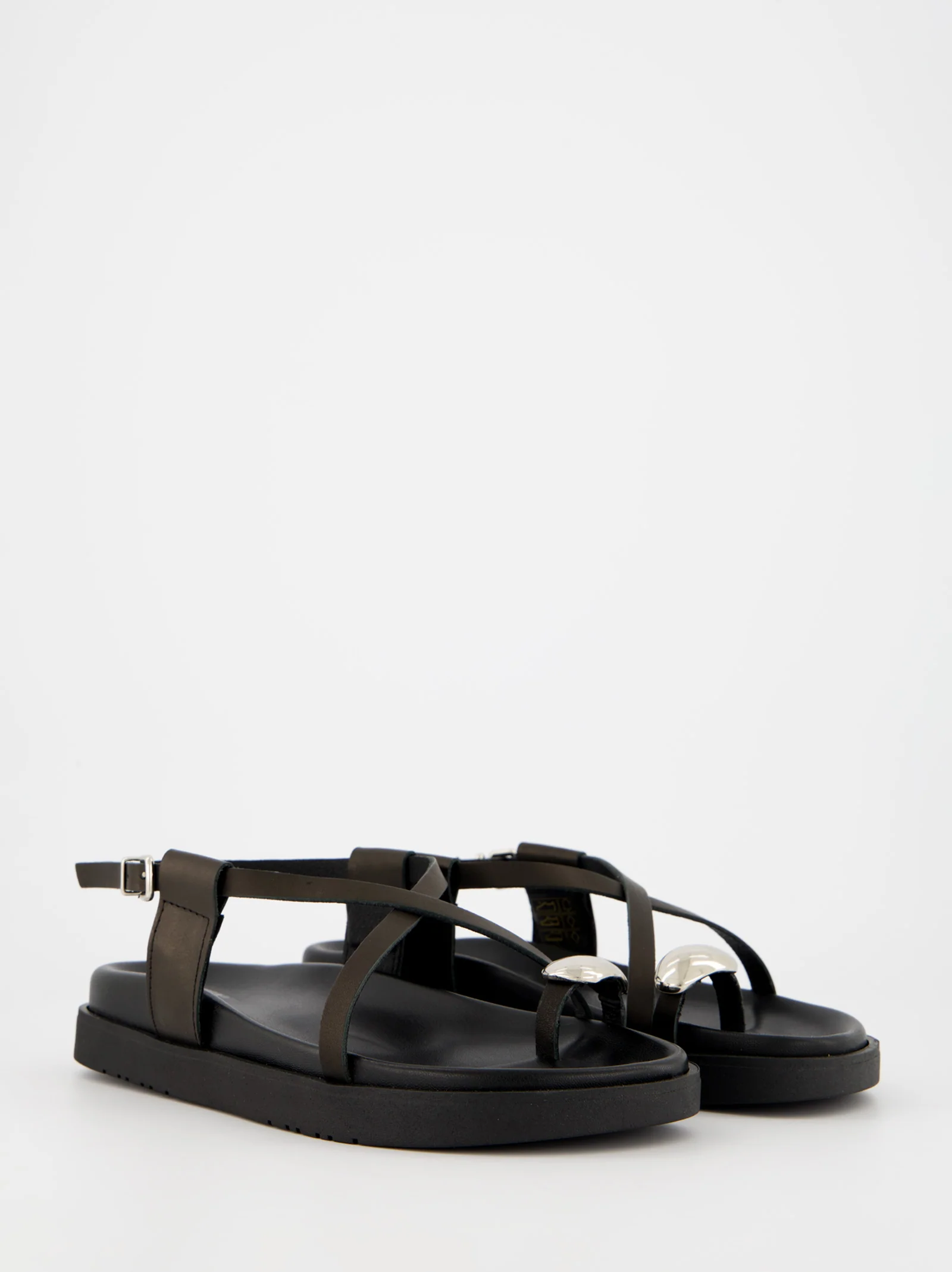 Sandalias planas de piel Ulanka - Anibal - Image 3