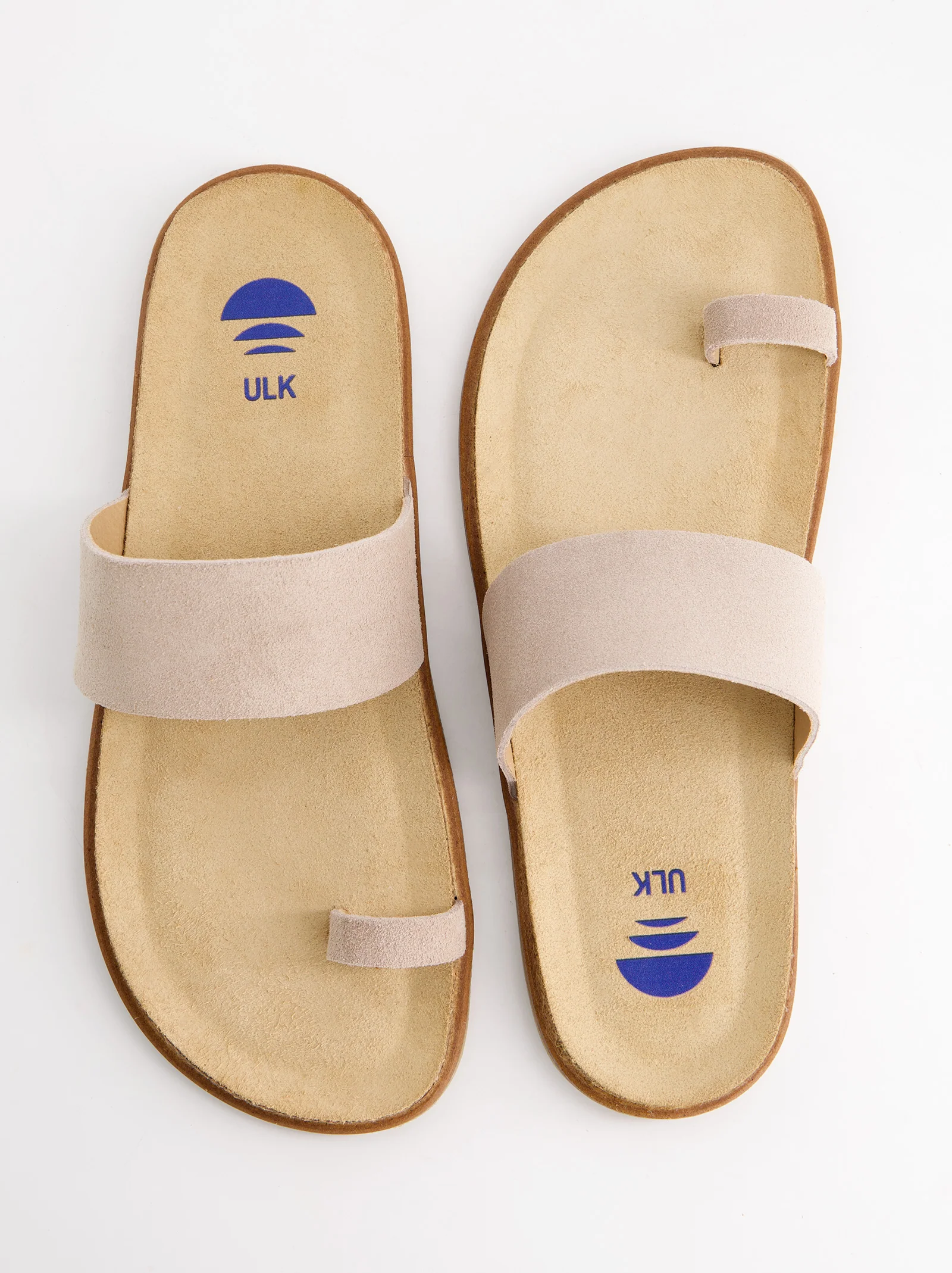 Sandalias Planas De Serraje Beige - Katao - Image 5