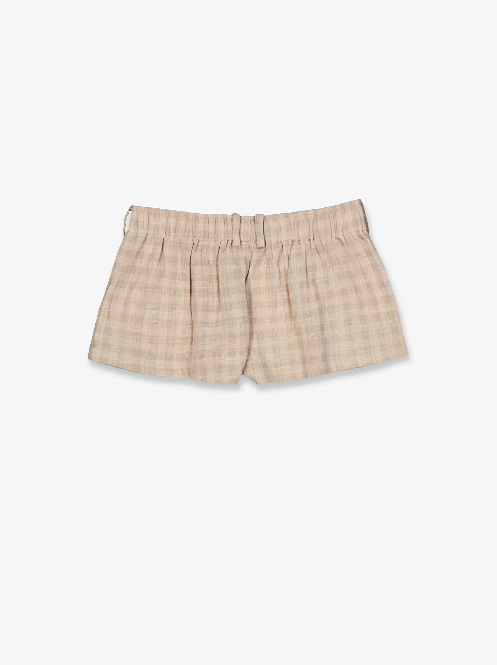 Short beige fluido con cintura elástica - Koa - Image 3