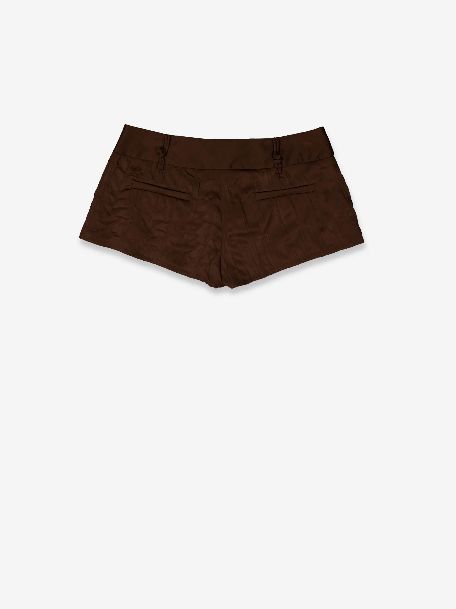 Shorts low rise con doble trabilla - Eyes - Image 5