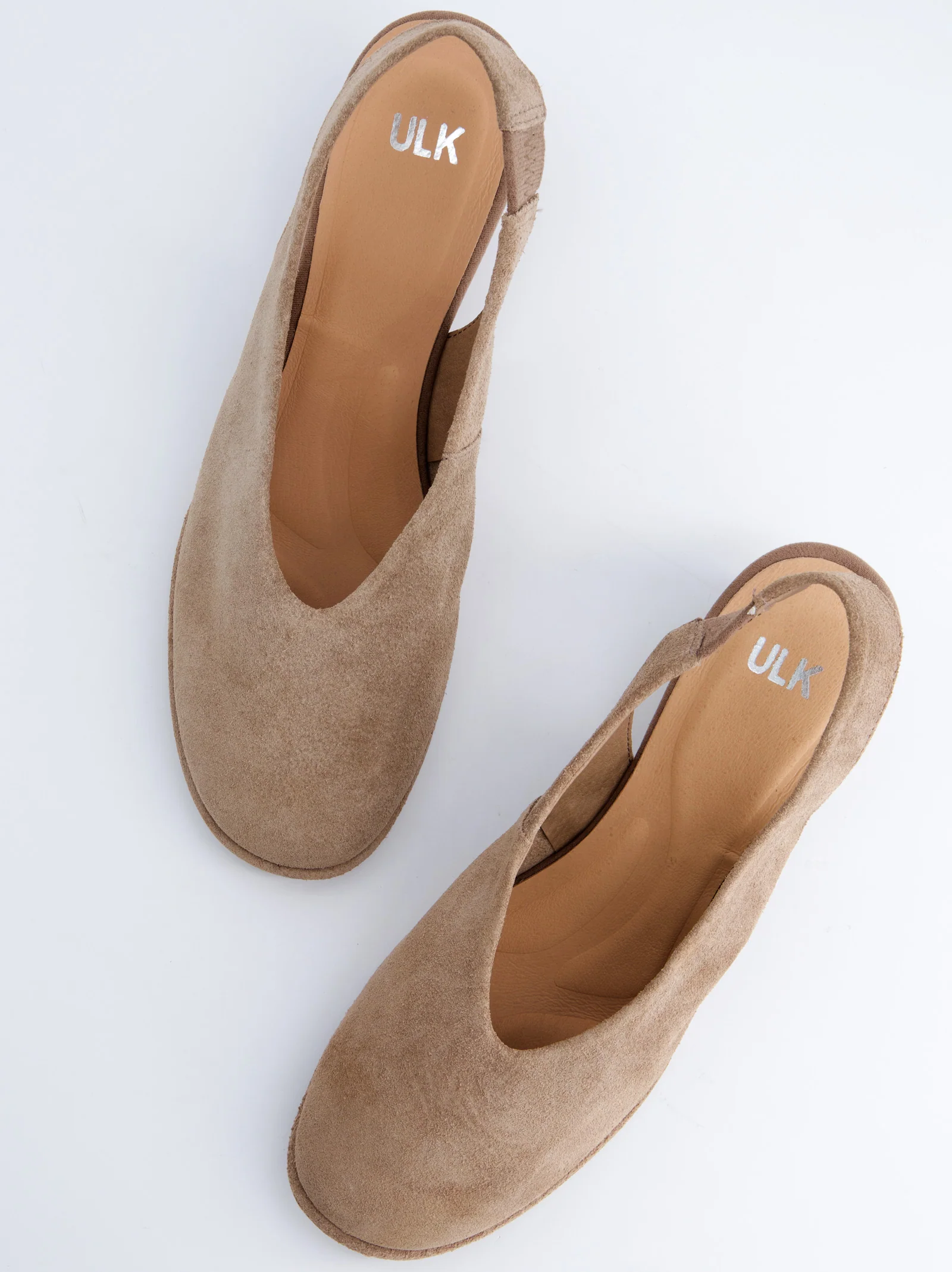 Zapato De Cuña De Ante Beige -Selein - Image 3