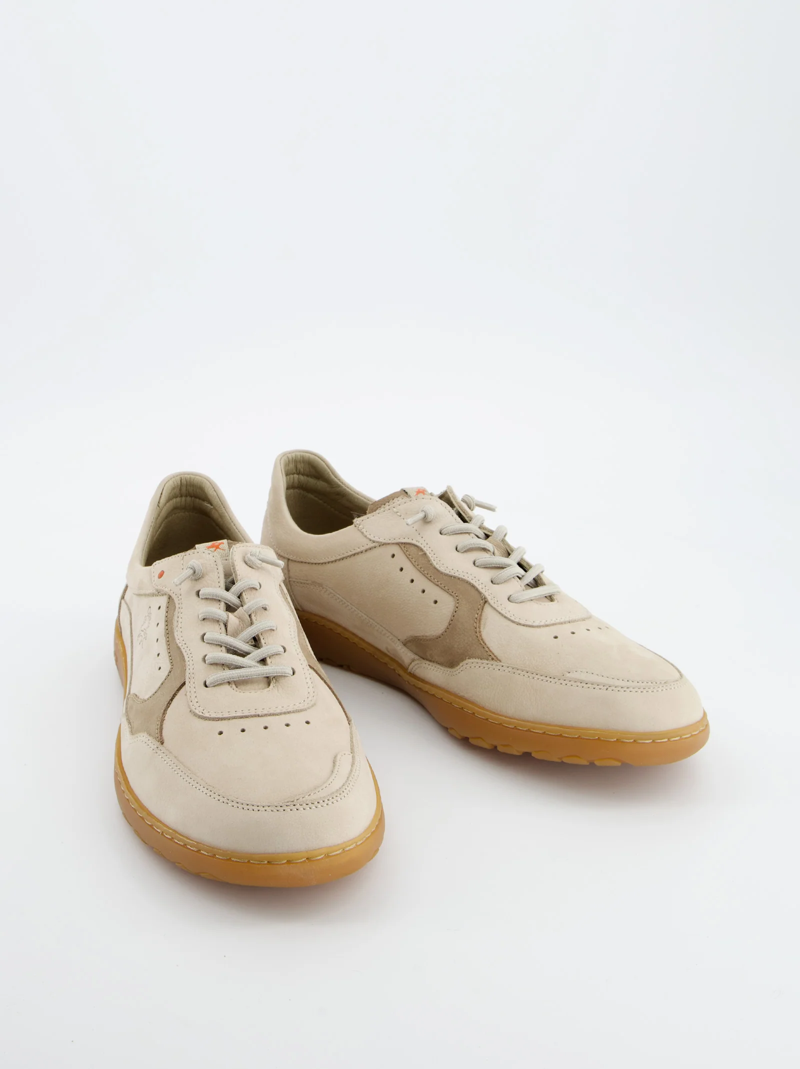 Sneaker De Piel Beige - Fluchos - Image 4