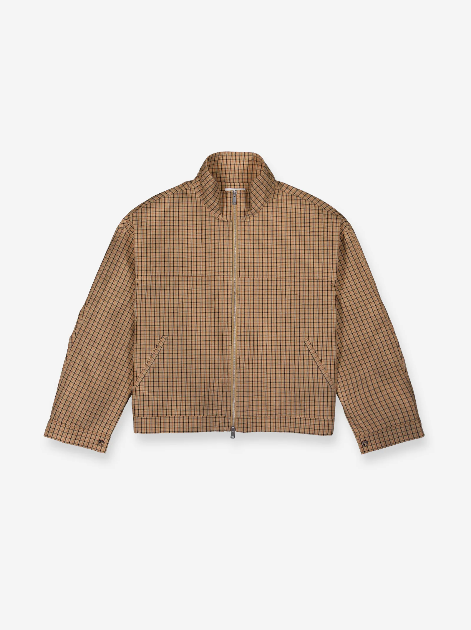 Sobrecamisa bomber a cuadros - Tea - Image 2