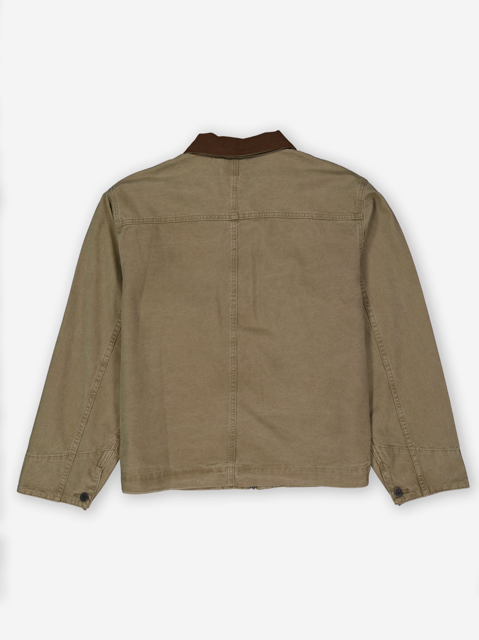 Sobrecamisa utilitaria corte boxy Camel - Image 5