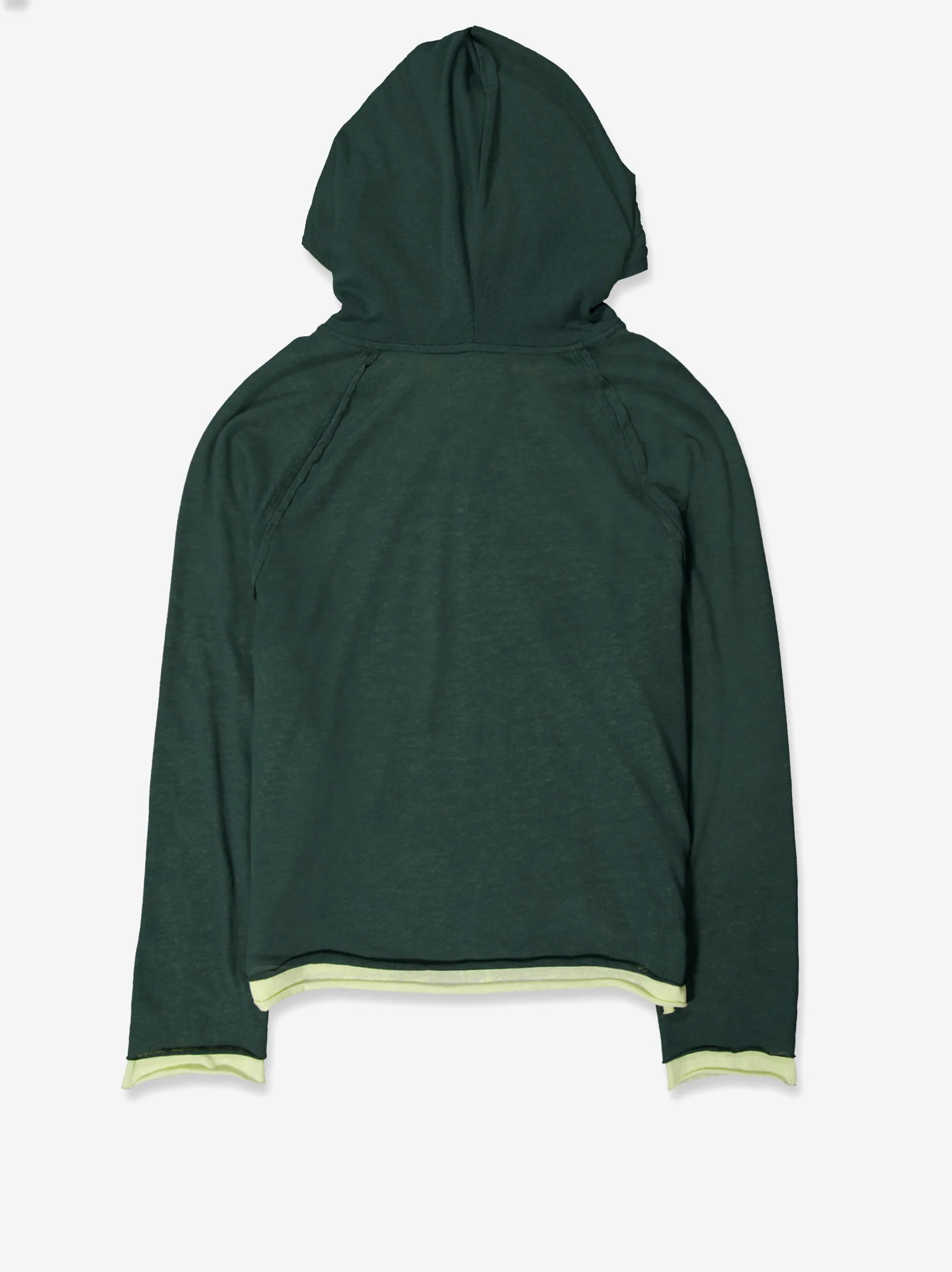 Sudadera doble con capucha contraste - Twotwo - Image 4