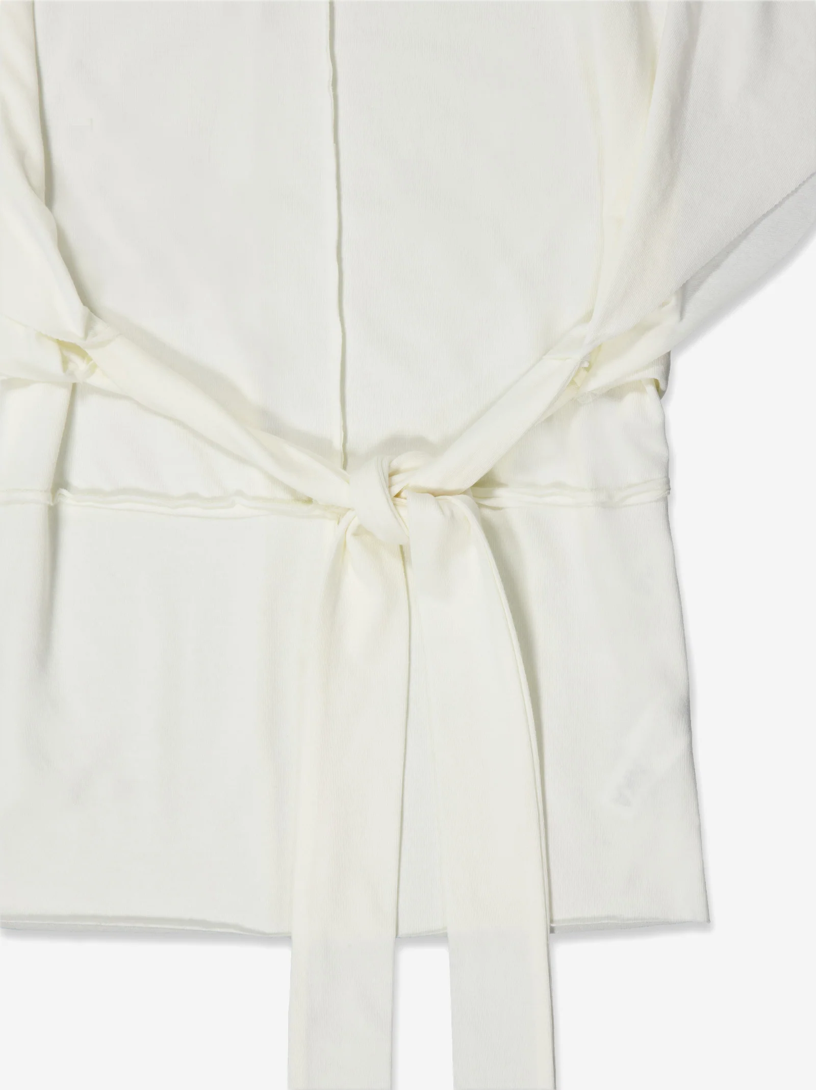 Top fluido blanco con lazada en cintura - Velara - Image 4