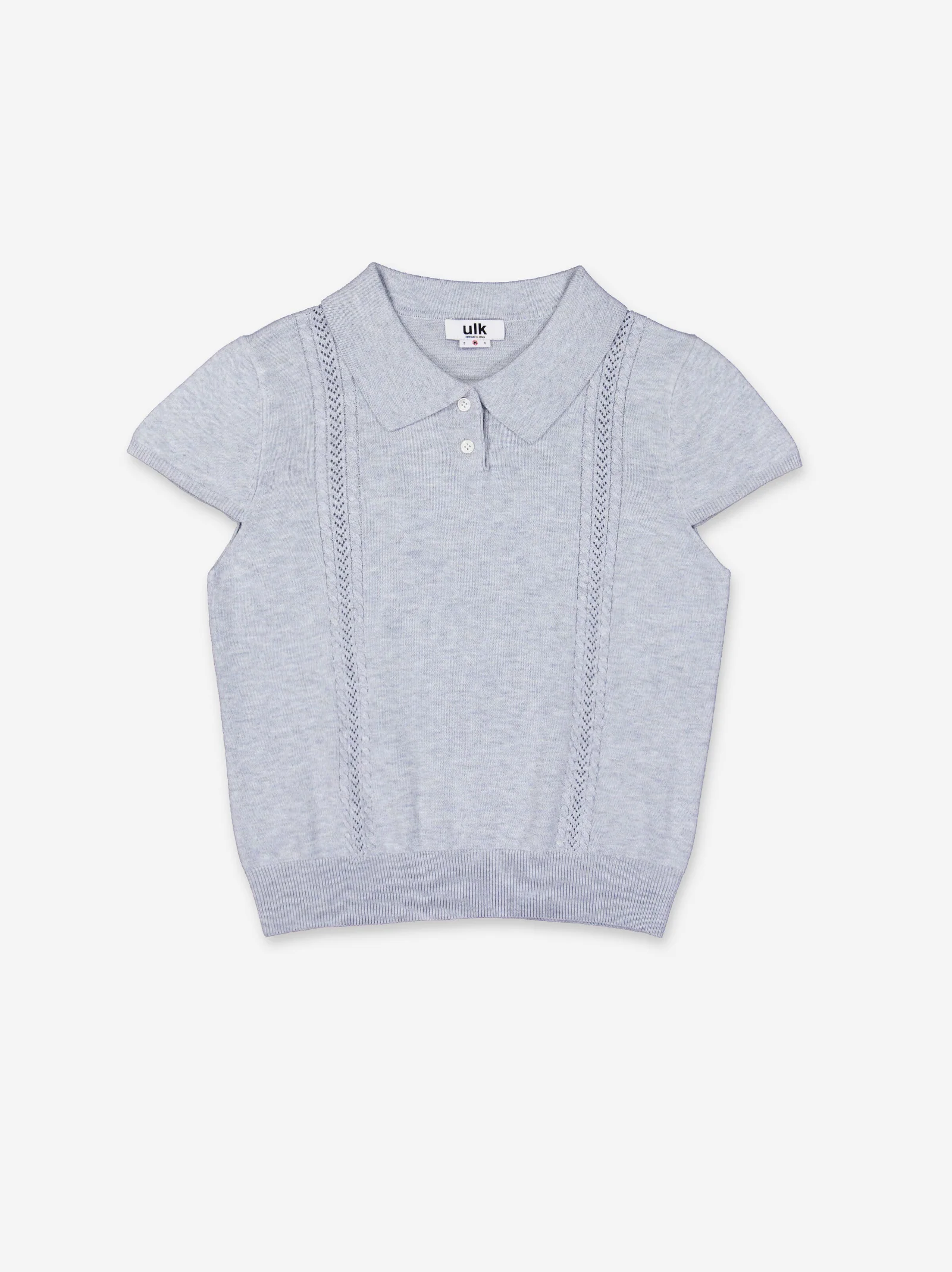 Top punto con cuello polo - ULK Claudine - Image 2