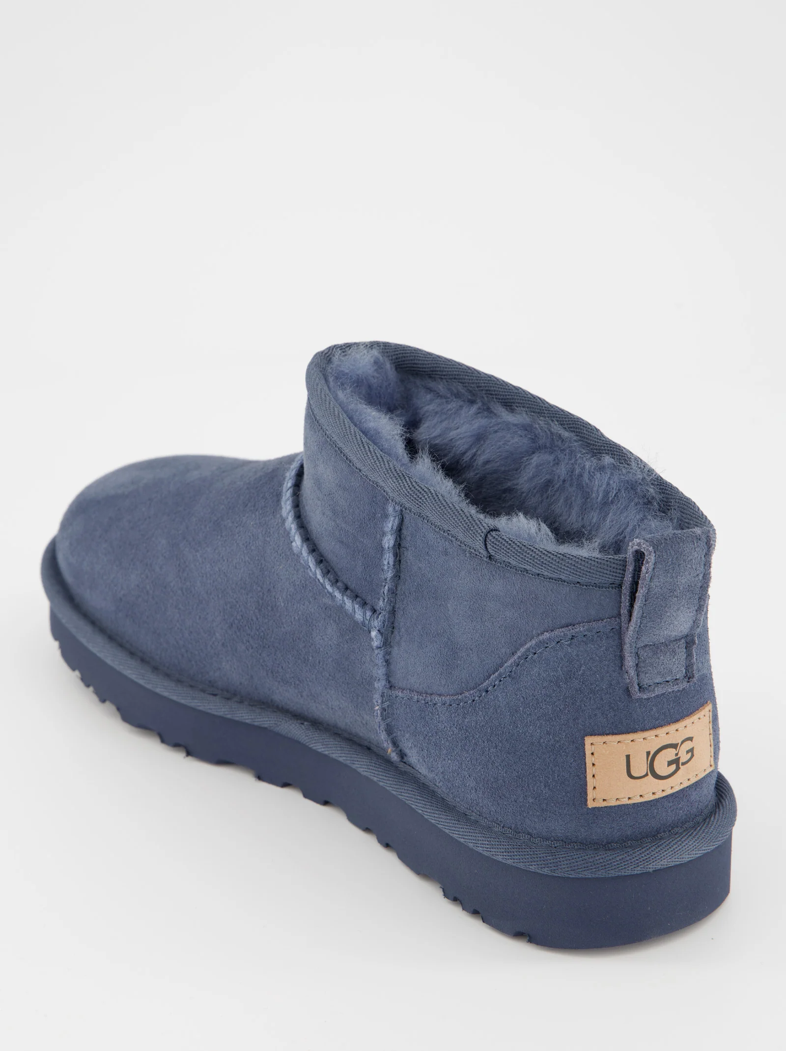 UGG Ultra Mini - Botines de piel azul - Image 4