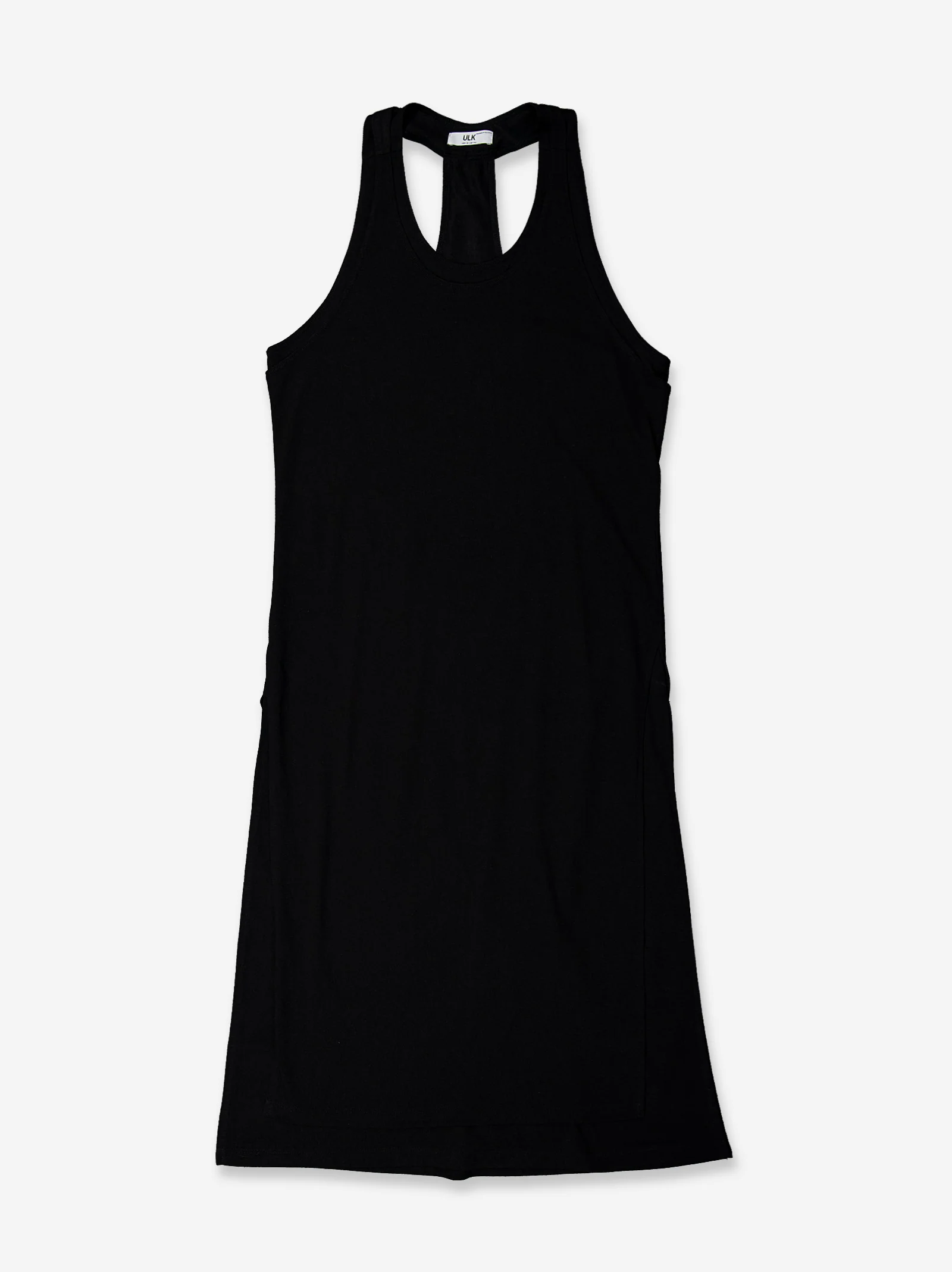 Vestido negro fluido aperturas bajo - Gib - Image 2