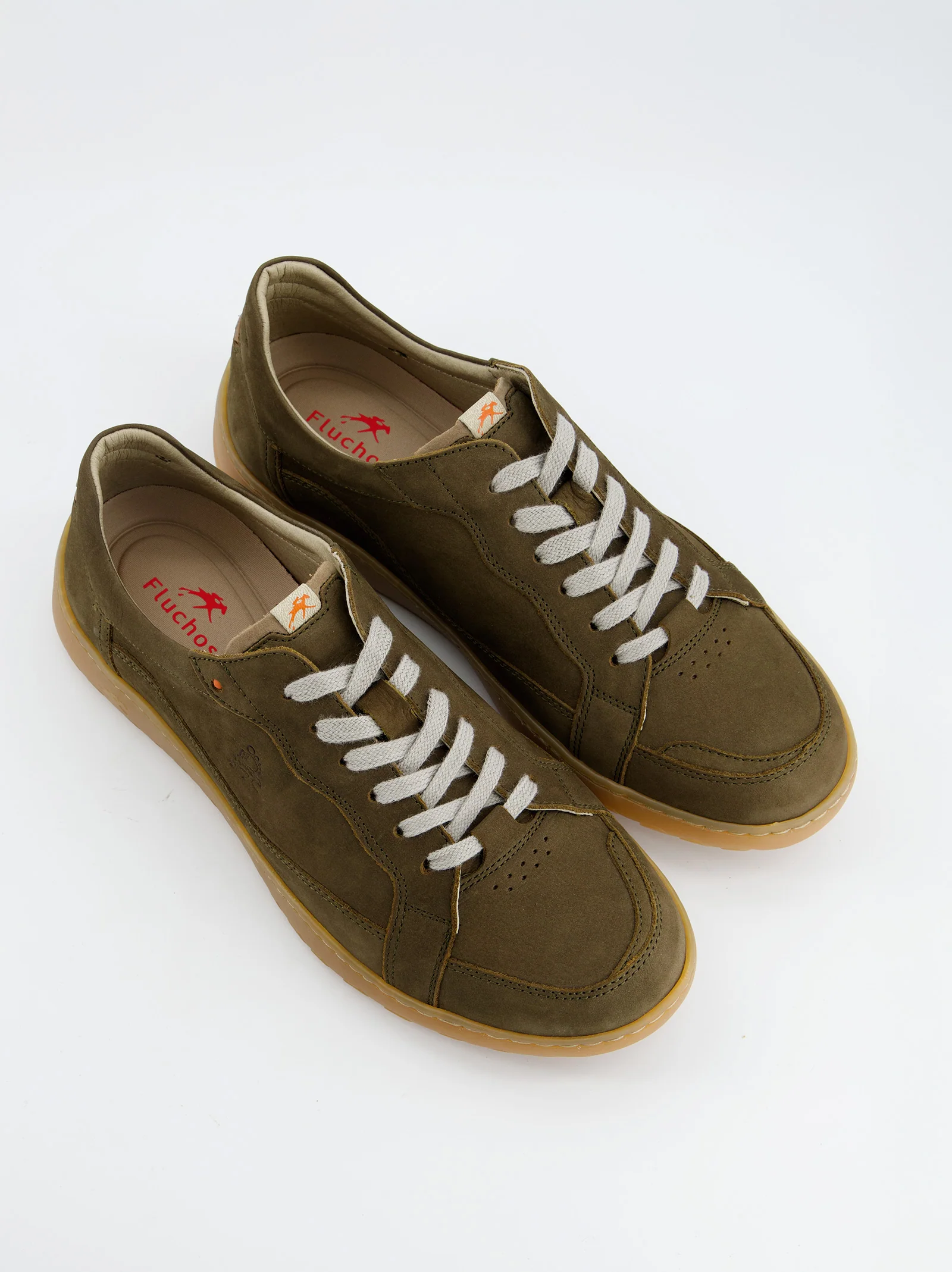 Zapatillas Casual De Piel Verdes - Fluchos - Image 5