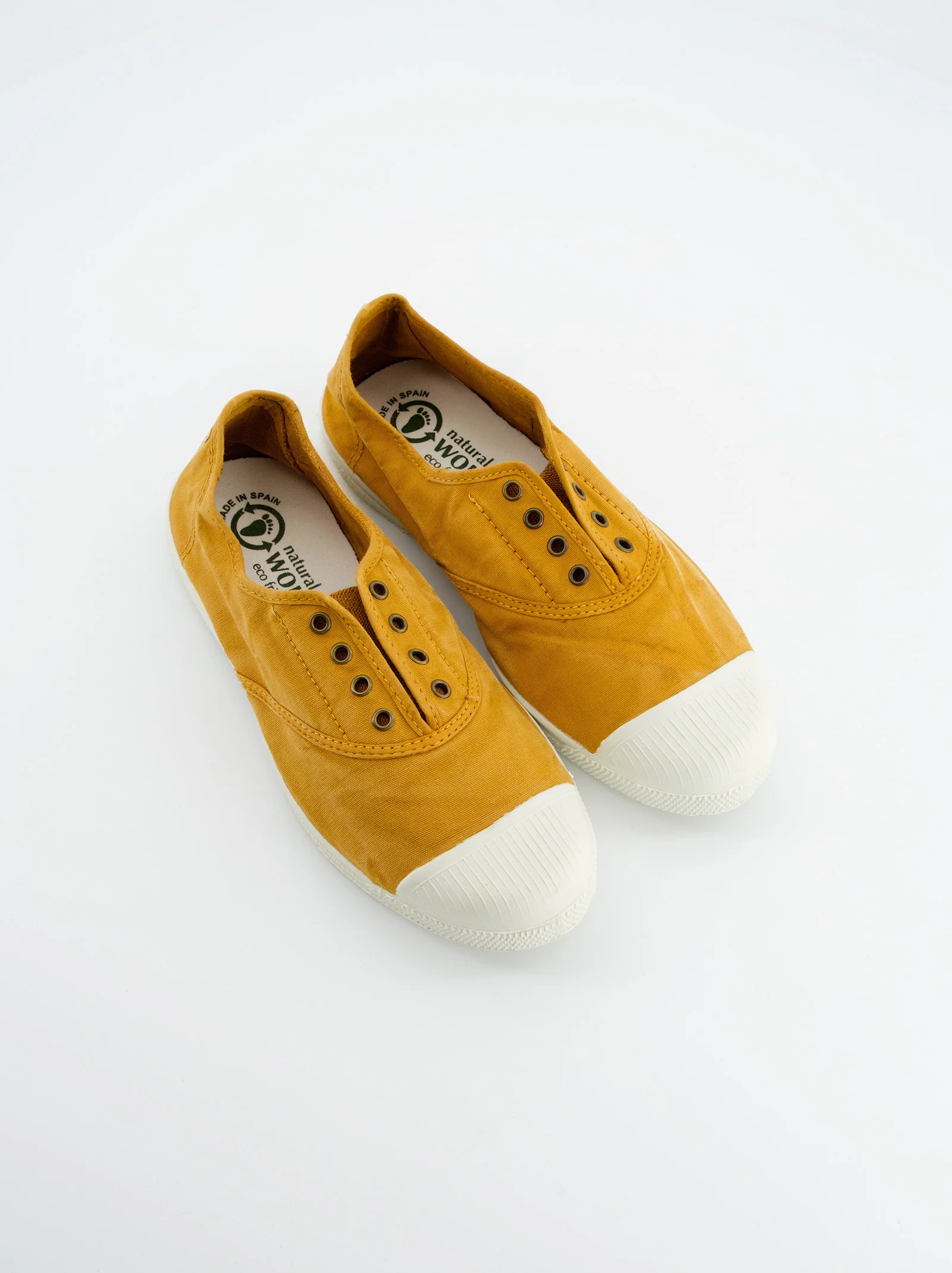 Zapatillas de lona Mostaza - Natural World - Image 4