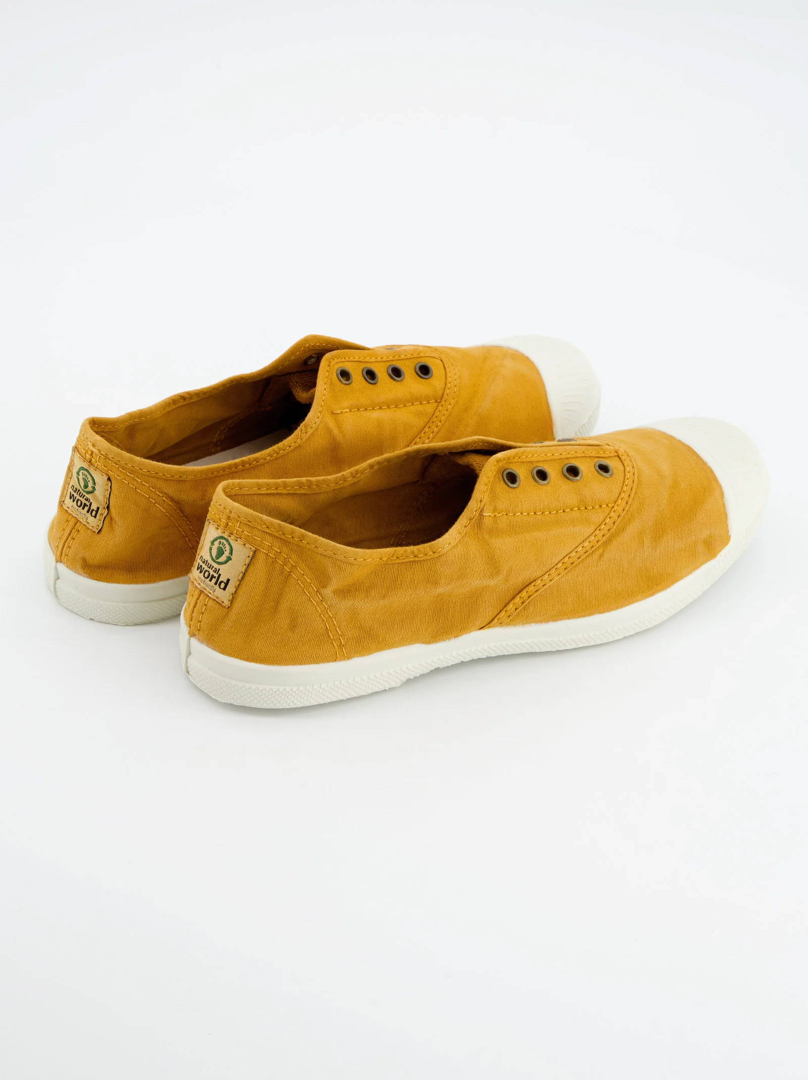 Zapatillas de lona Mostaza - Natural World - Image 5