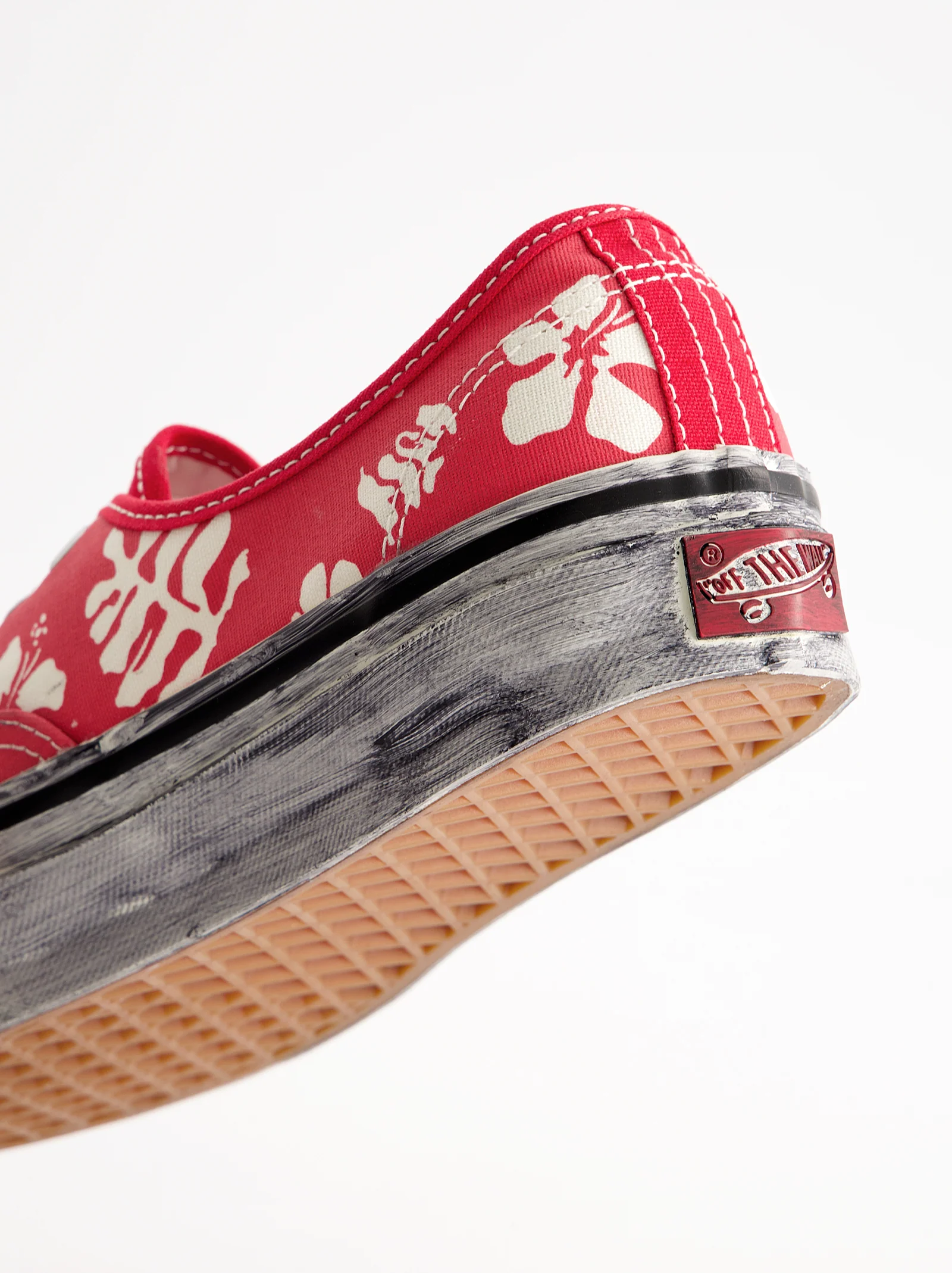Zapatillas de lona estampado hawaiiano desgastadas - Vans Lx Authentic - Image 3