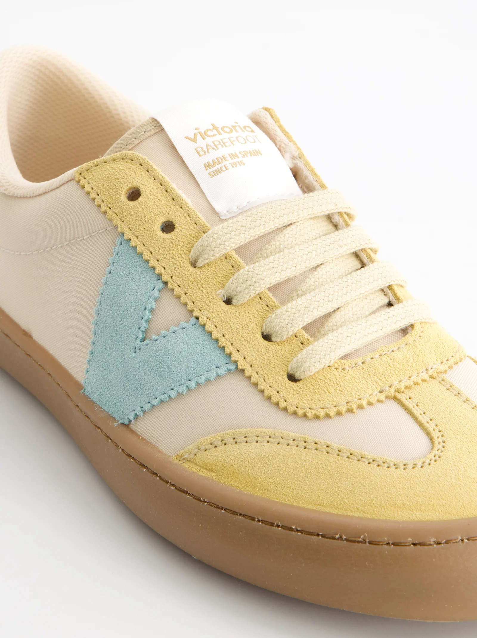 Zapatillas barefoot detalles en ante - Victoria Olmo - Image 3