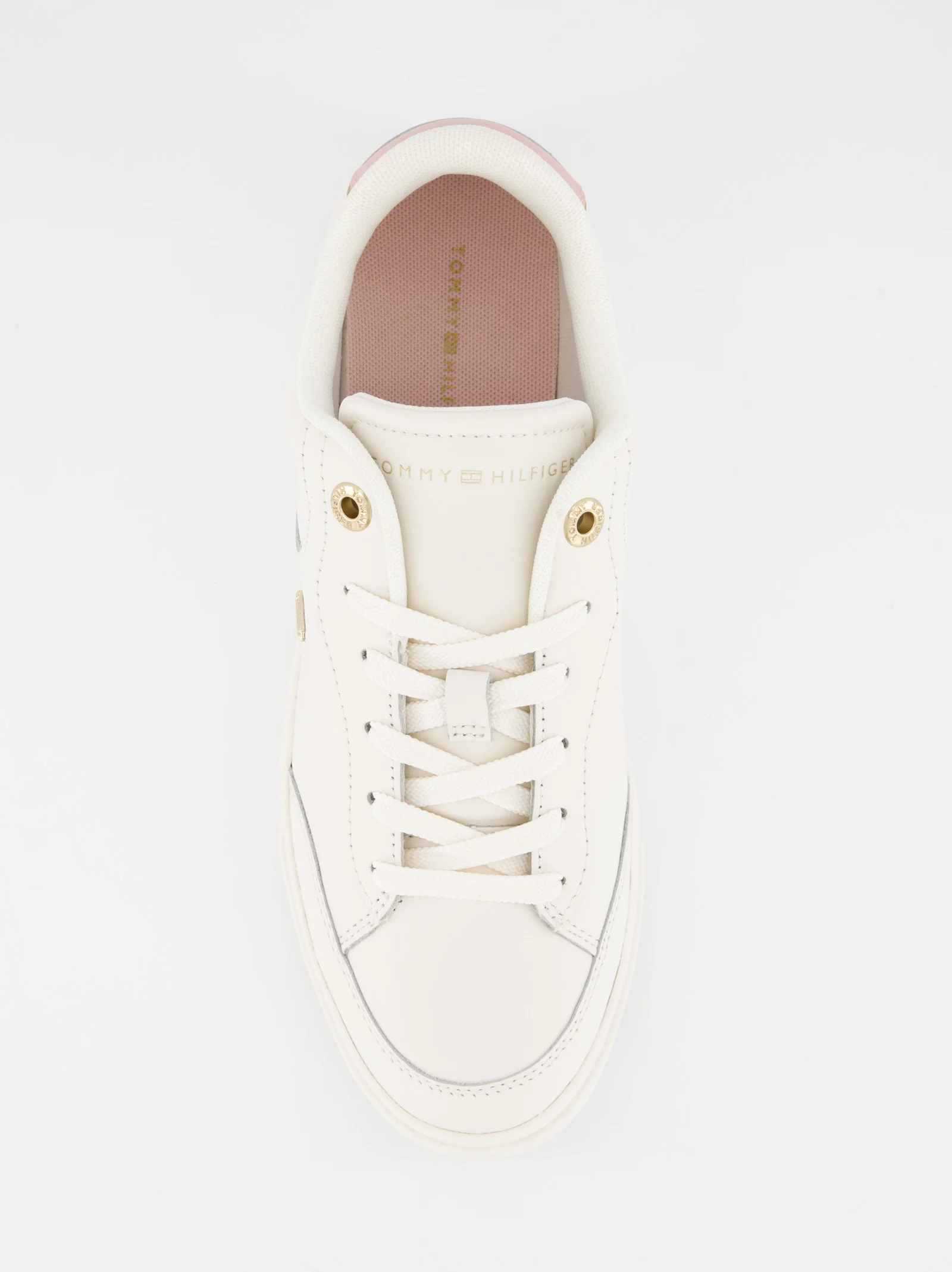 Zapatillas blancas de piel Tommy Hilfiger - Image 2