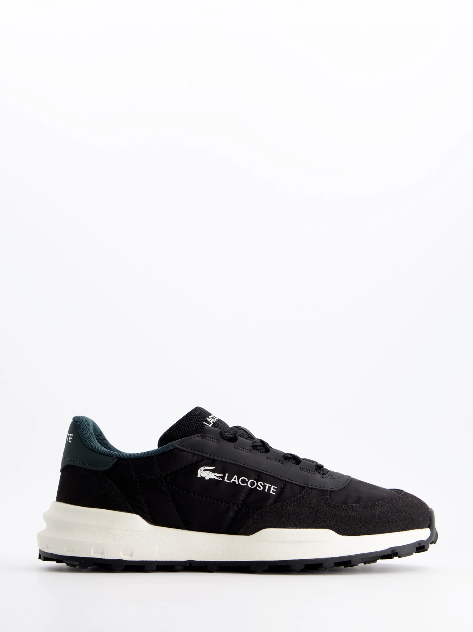 Zapatillas de piel negras - Lacoste Elite Active Evo