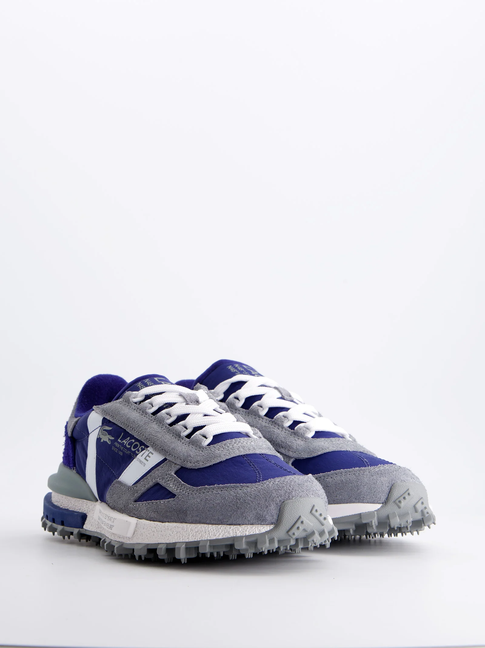 Zapatillas Lacoste Deportivas Azul Eléctrico y Gris - Elite Active - Image 5