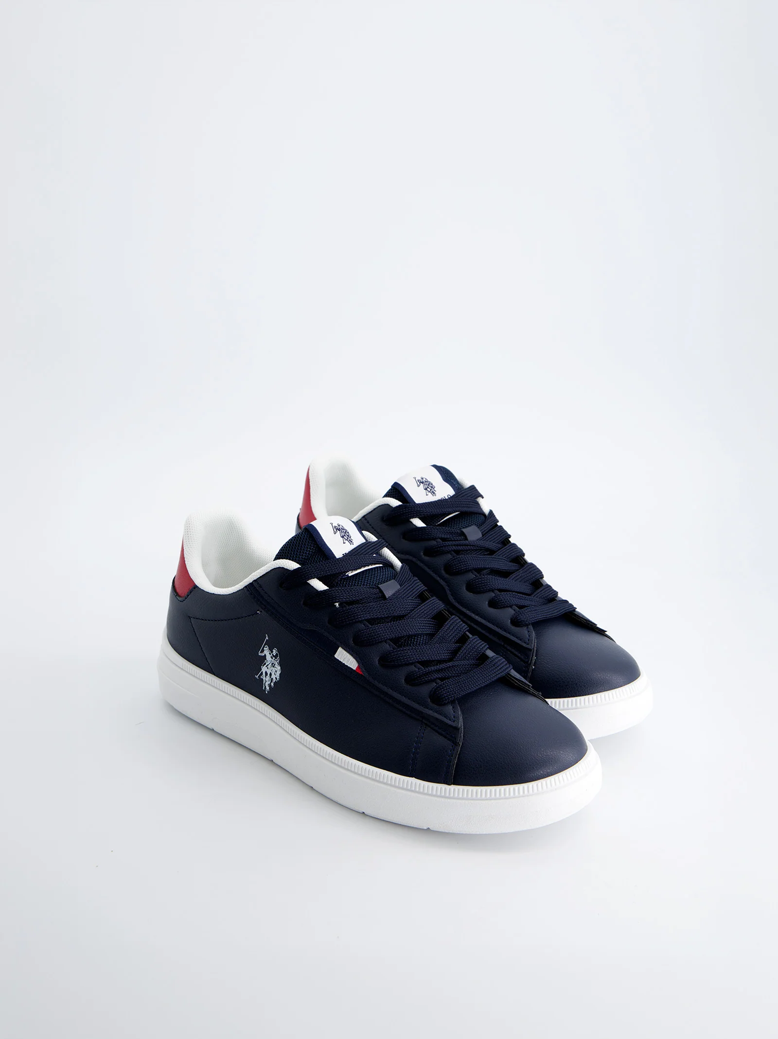 Zapatillas Polo Azul Marino Logo Lateral - Image 4