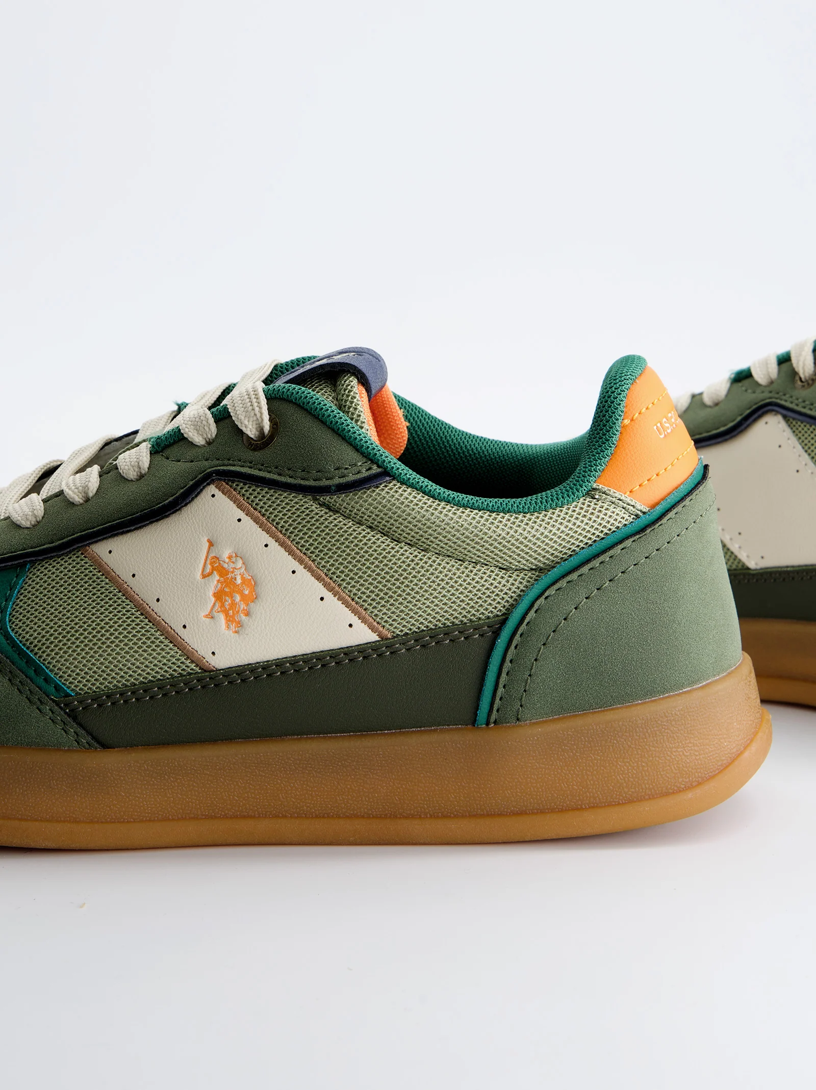 Zapatillas Polo Verdes Banda Lateral - Image 3