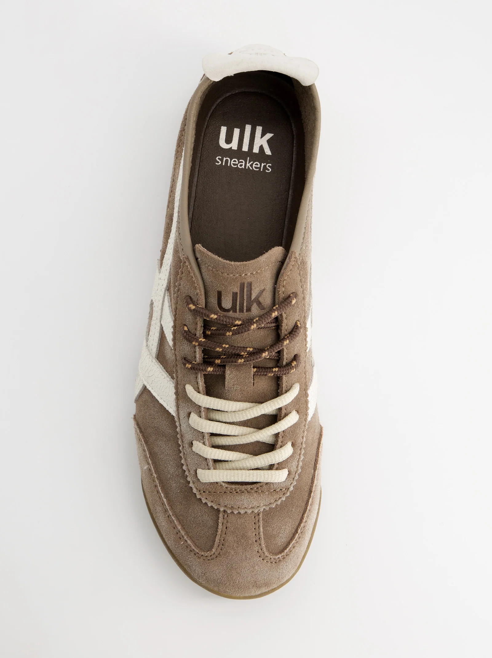 Zapatillas marrones retro de ante para hombre - Onix - Image 3