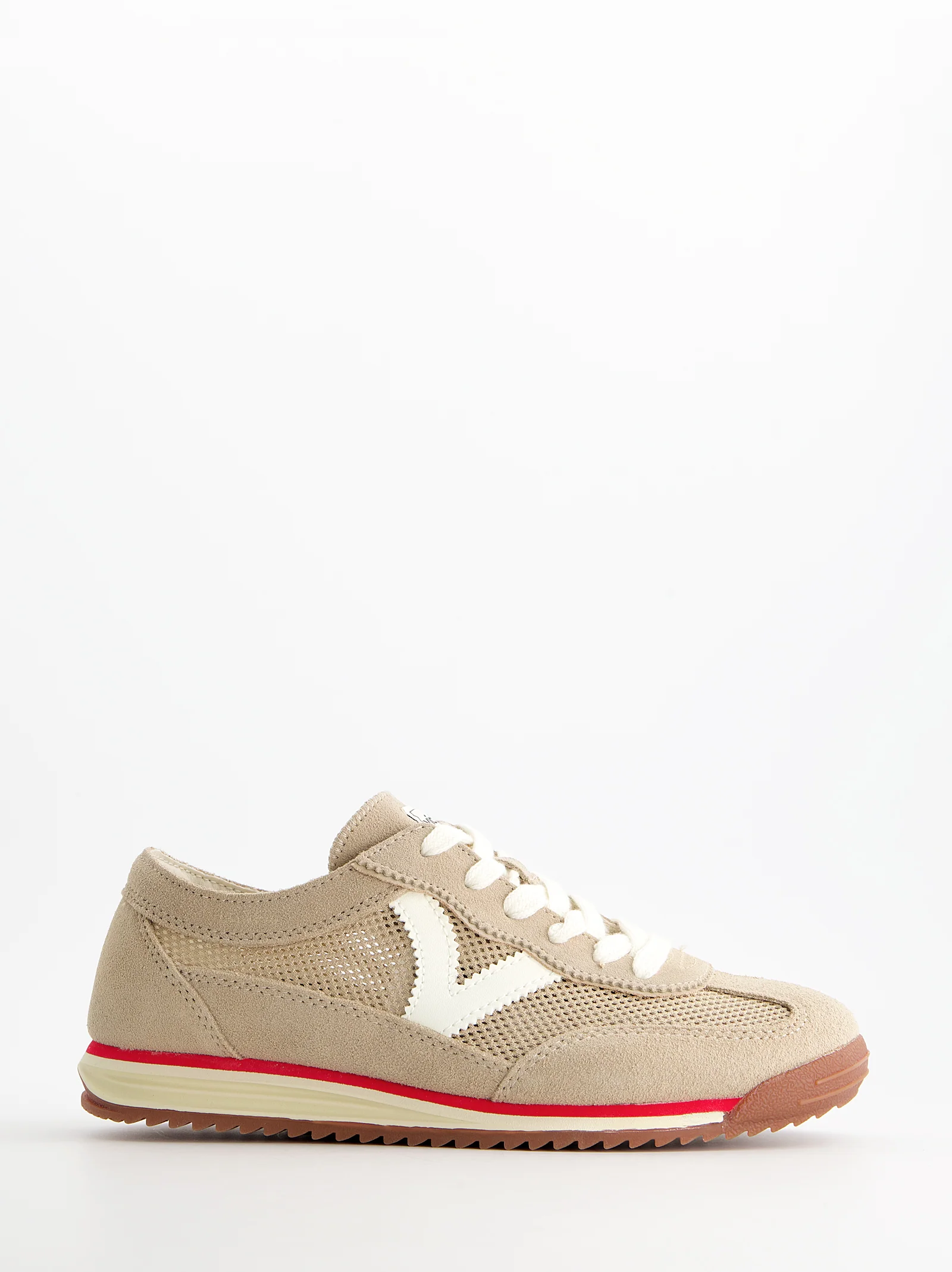Zapatillas retro de ante y rejilla - Victoria Saturno