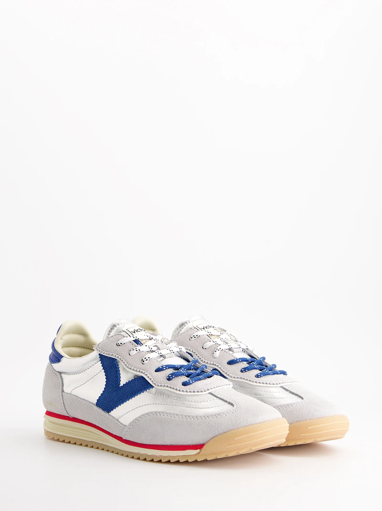 Zapatillas retro en ante metalizadas - Victoria Saturno - Image 3