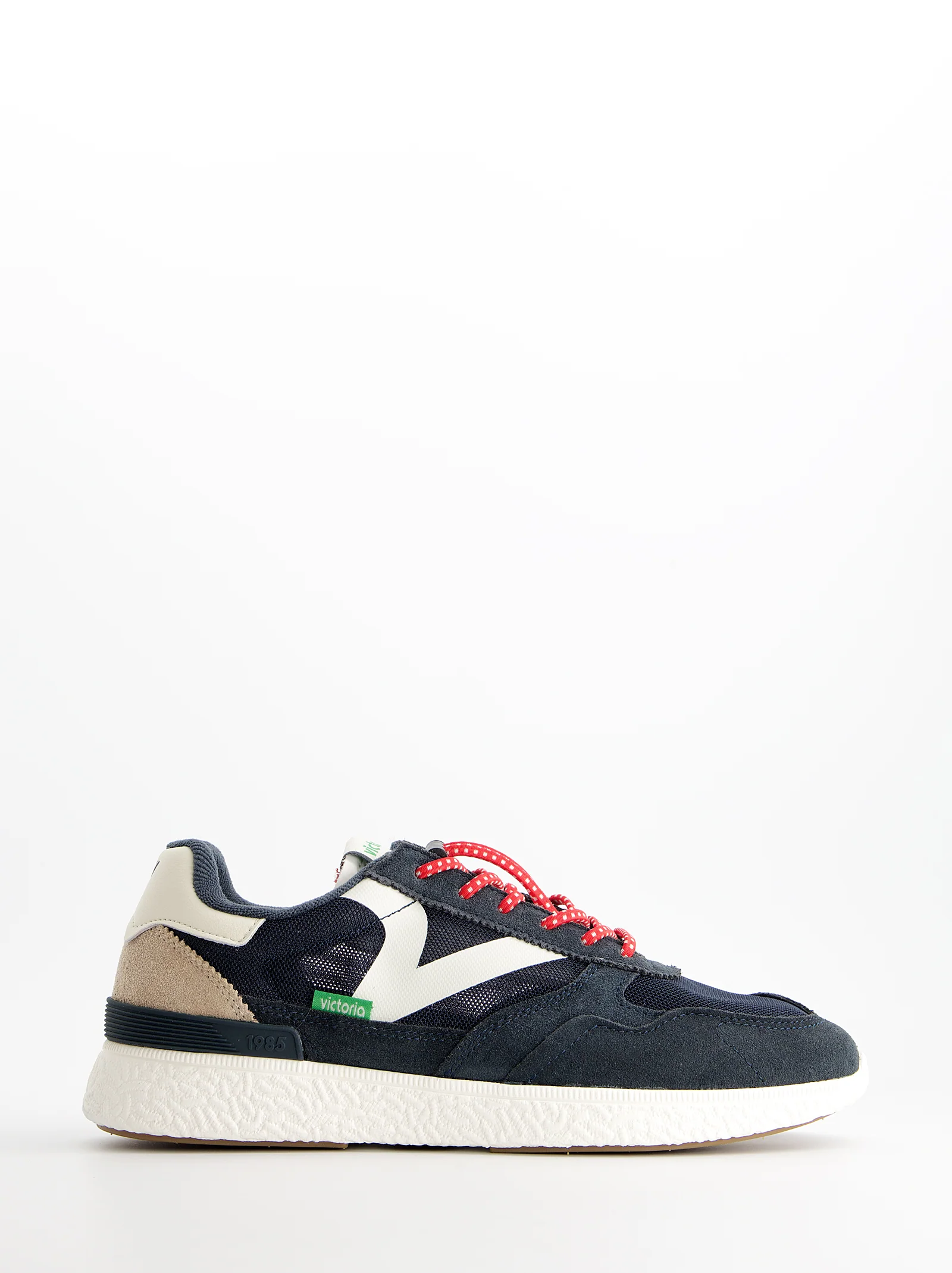 Zapatillas running retro detalles en ante - Victoria Wing Evo