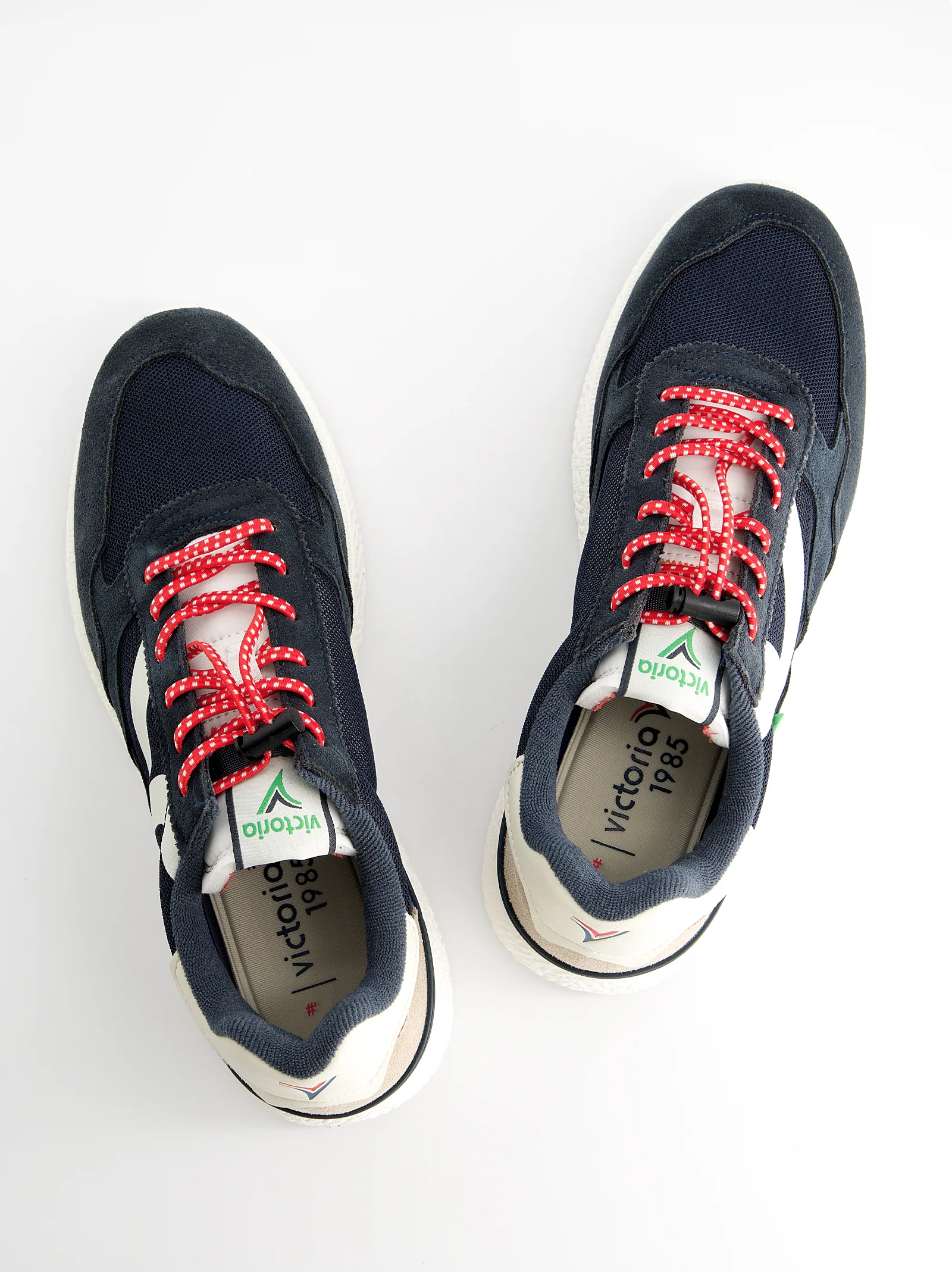 Zapatillas running retro detalles en ante - Victoria Wing Evo - Image 4