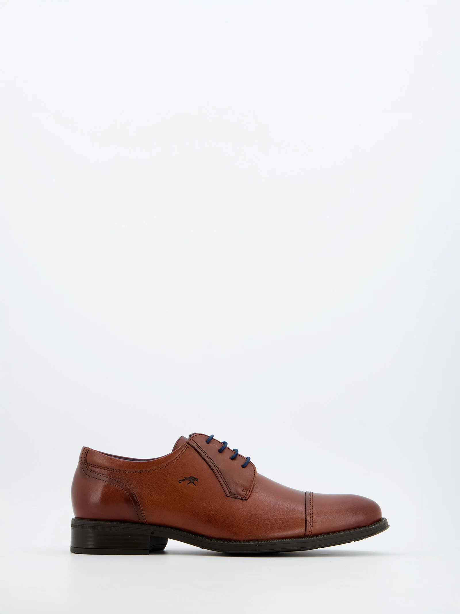 Zapatos De Piel Marrón - Fluchos