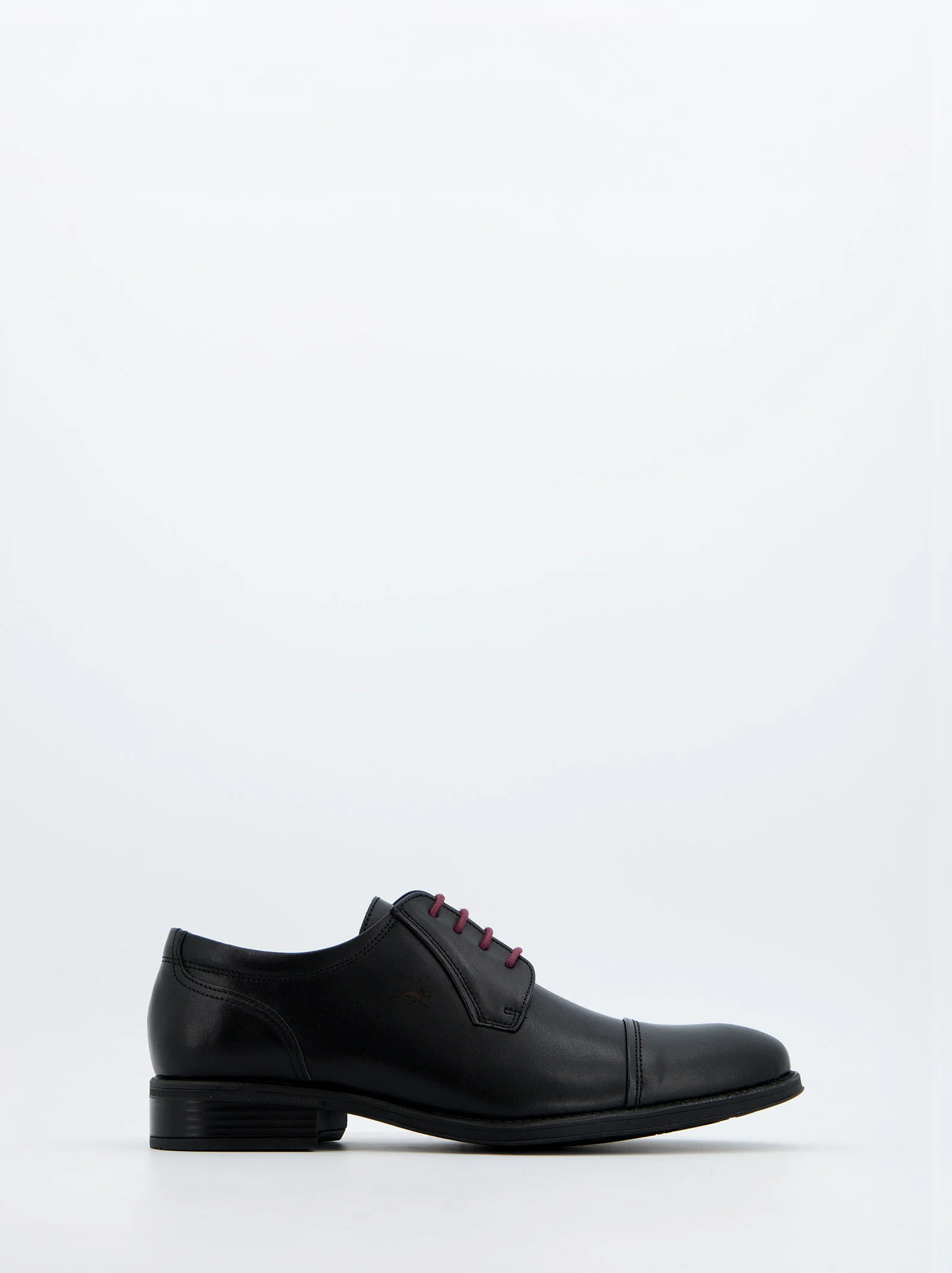 Zapatos De Piel Negro - Fluchos