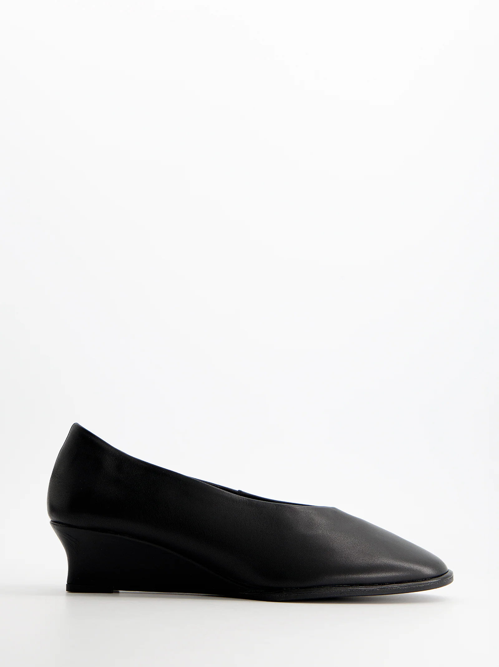 Zapatos glove en piel con cuña - Silvy