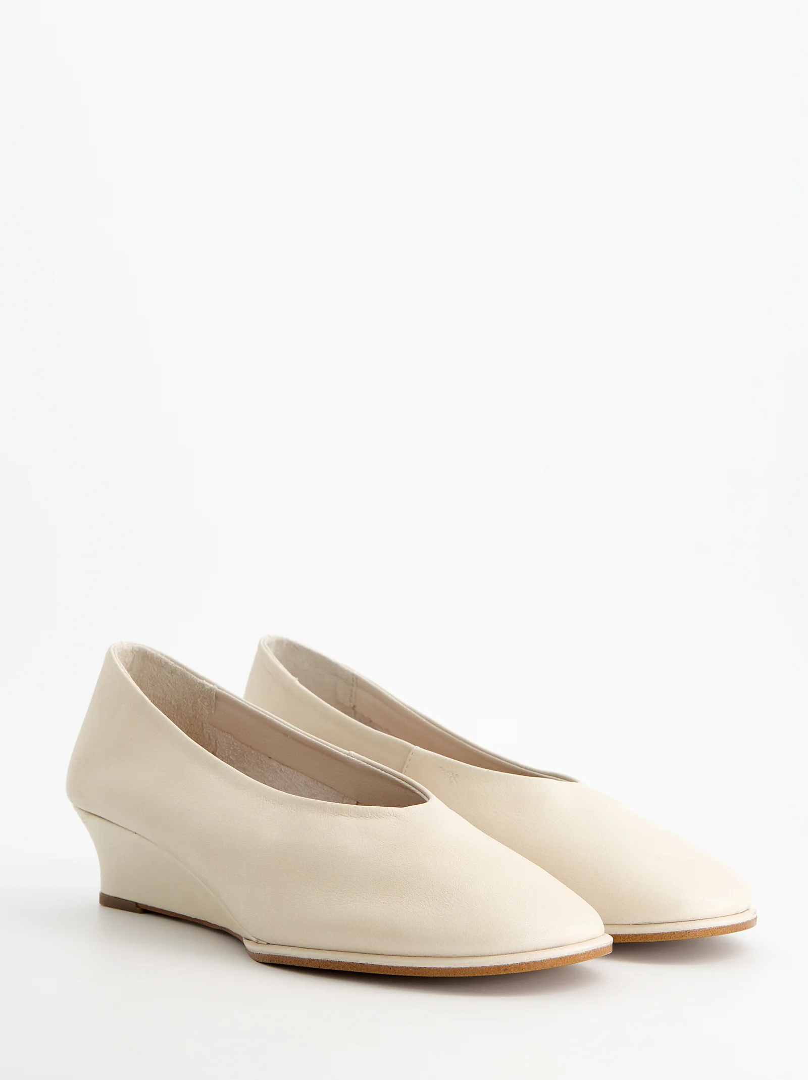 Zapatos glove en piel con cuña - Silvy - Image 3